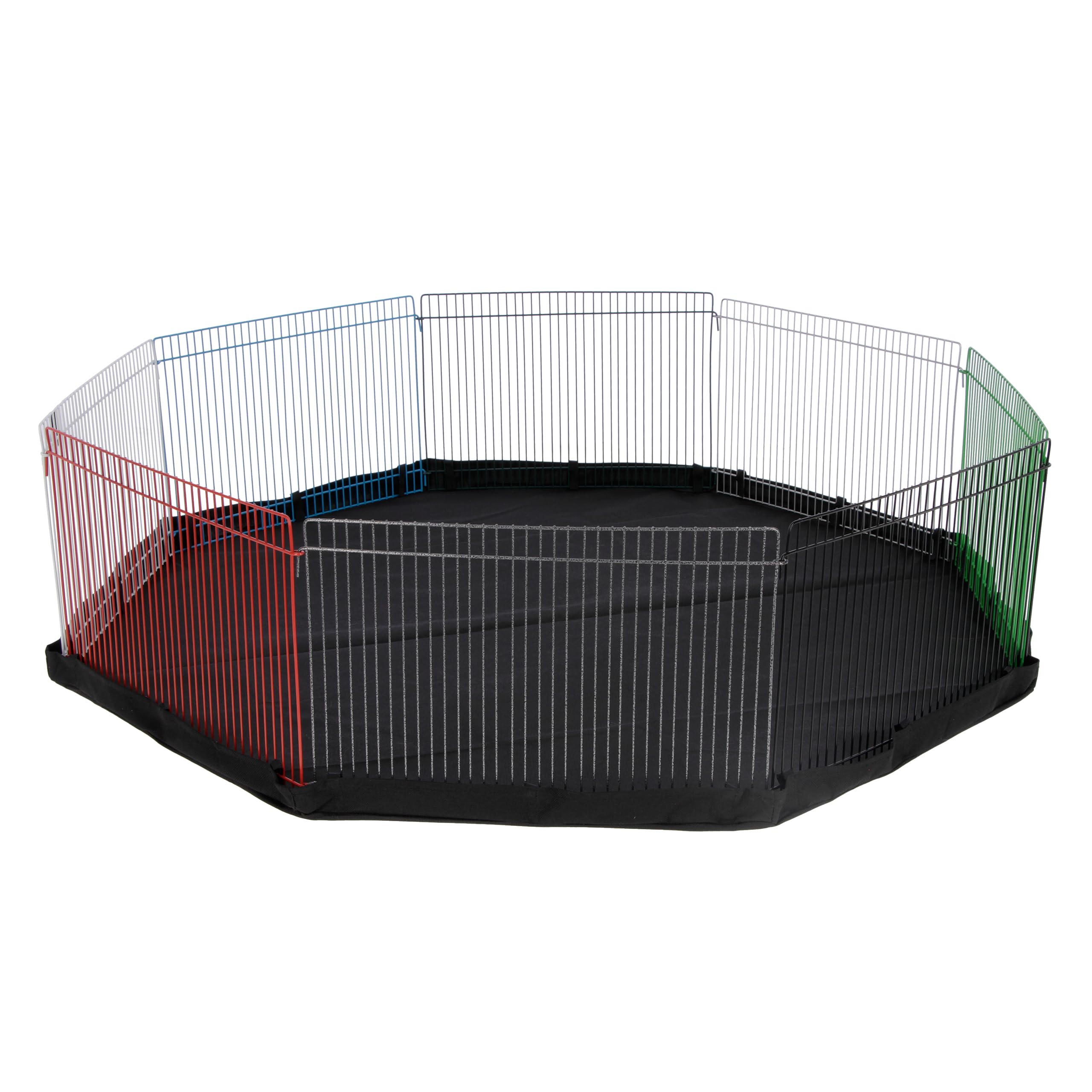 kerbl-pet-enclos-ext-rieur-m-tal-color-8-l-ments-34x23-cm-hamsters-et-souris image 3