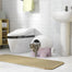 pawhut-bac-liti-re-pour-chat-ferm-avec-couvercle-et-tapis-anti-fuites-rose-clair image 4