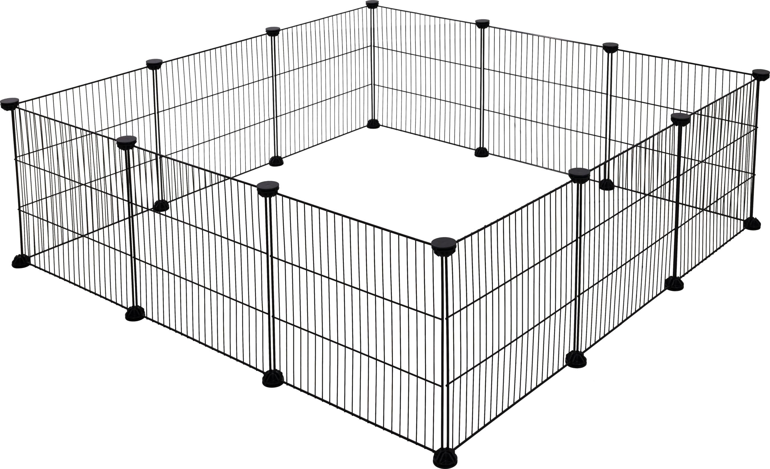 kerbl-hopsi-enclos-modulable-12-l-ments-grillag-s-35x35-cm image 1