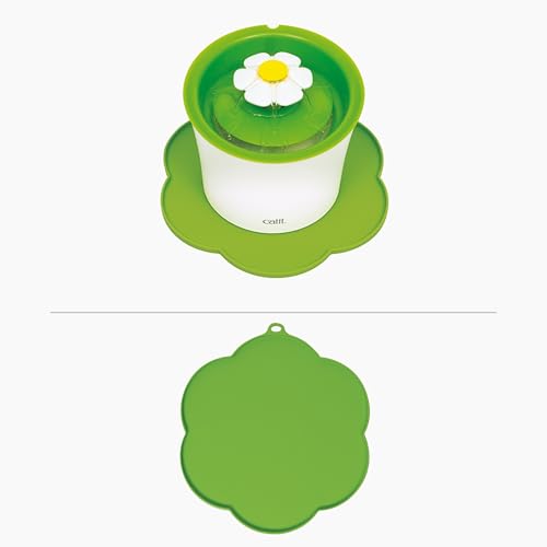 catit-flower-placemat-tapis-silicone-moyen-vert-35-cm image 8