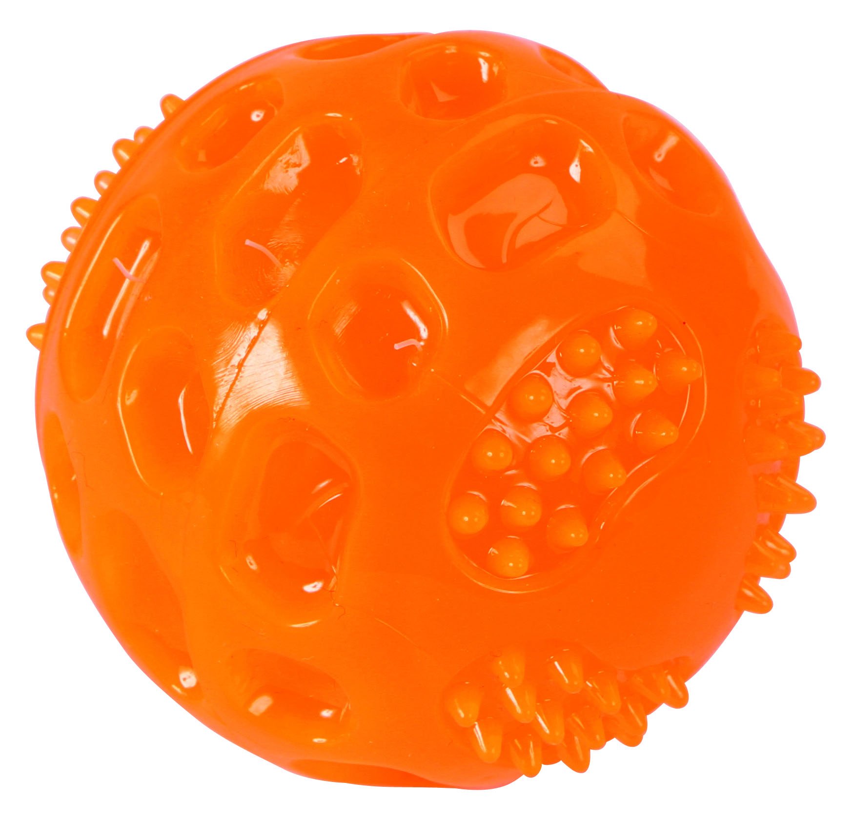 kerbl-2208034-squeaky-balle-pour-chien-orange-6-cm image 1
