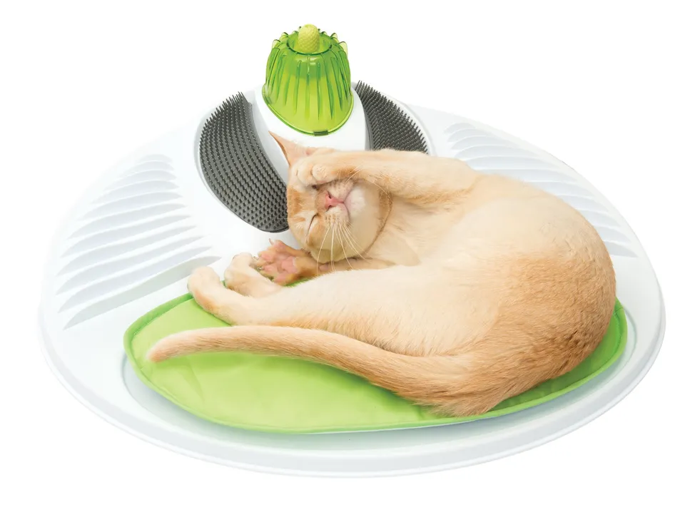 catit-senses-2-0-station-de-massage-verte-centre-bien-tre-pour-chat image 1