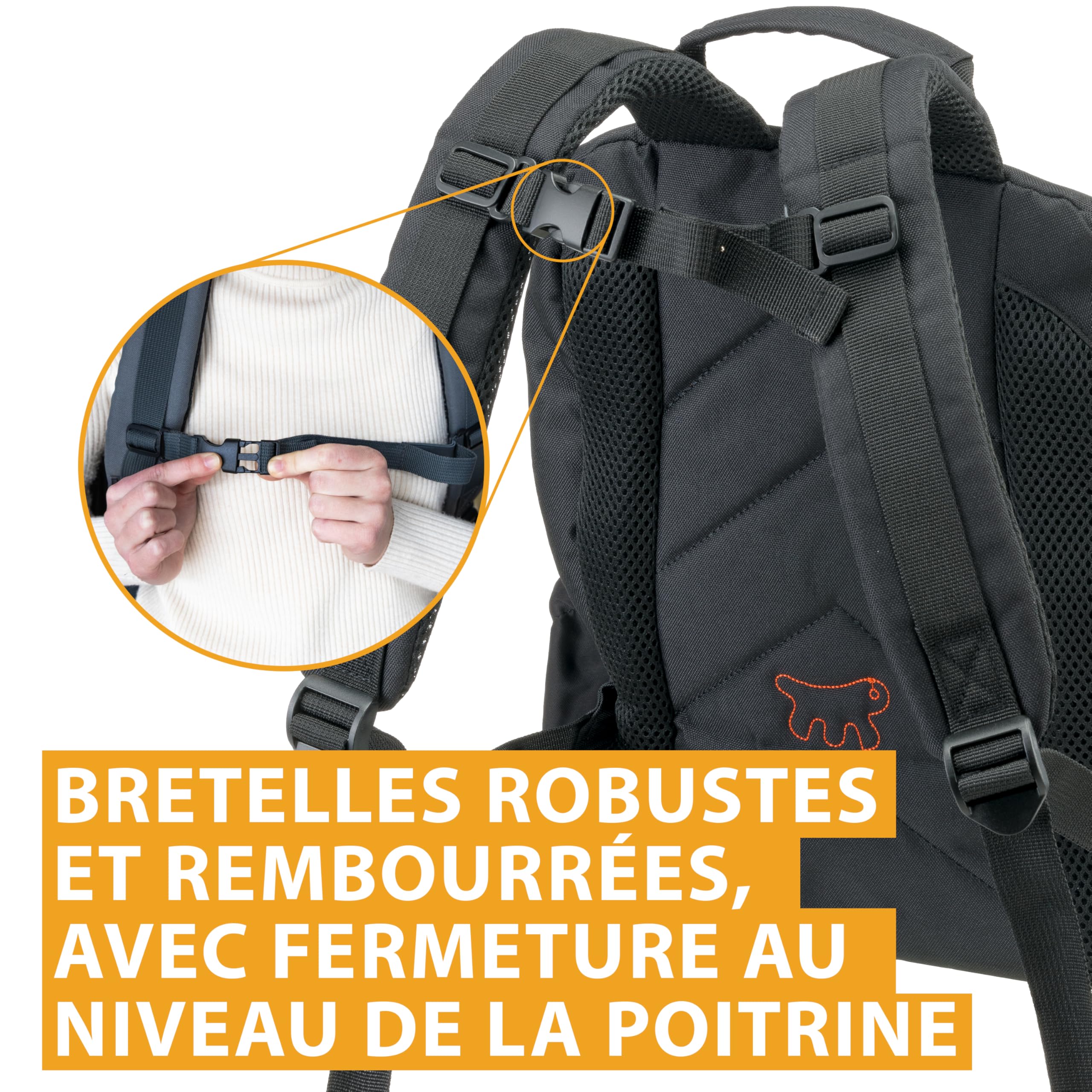 ferplast-voyager-backpack-350-sac-dos-transport-chat-et-chien-29x21x36h-cm-max-1 image 5