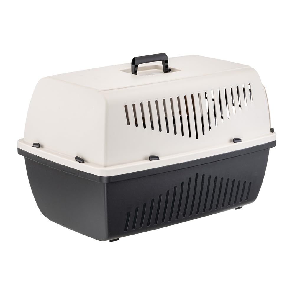 ferplast-skipper-3-caisse-de-transport-rigide-62x41xh38-cm-beige-max-10-kg image 3