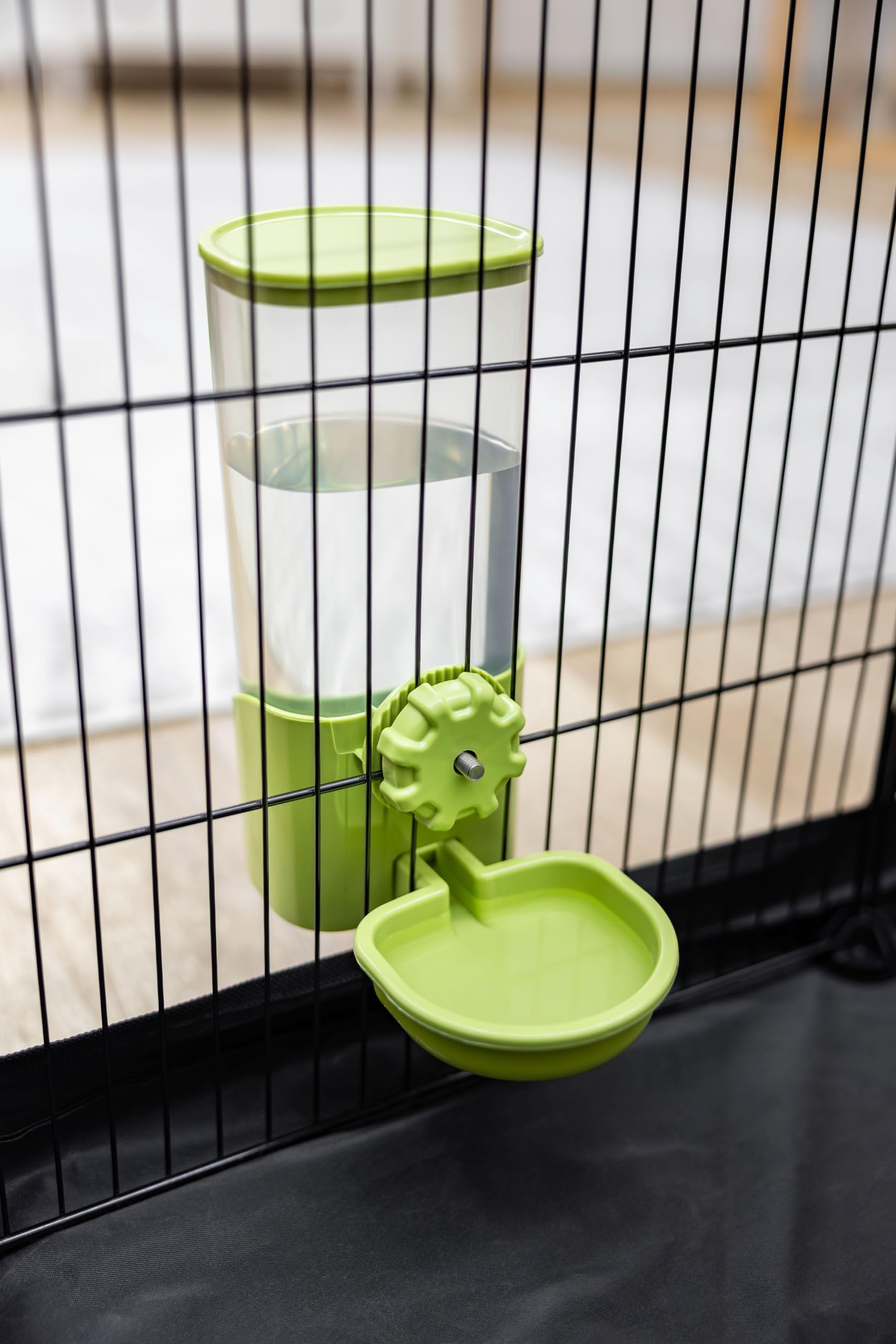 kerbl-pet-abreuvoir-rongeur-850-ml-vert-transparent-lapin-cochon-d-inde image 4