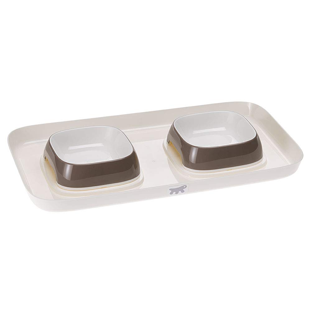 ferplast-glam-tray-xs-plateau-gris-tourterelle-pour-petits-animaux image 1