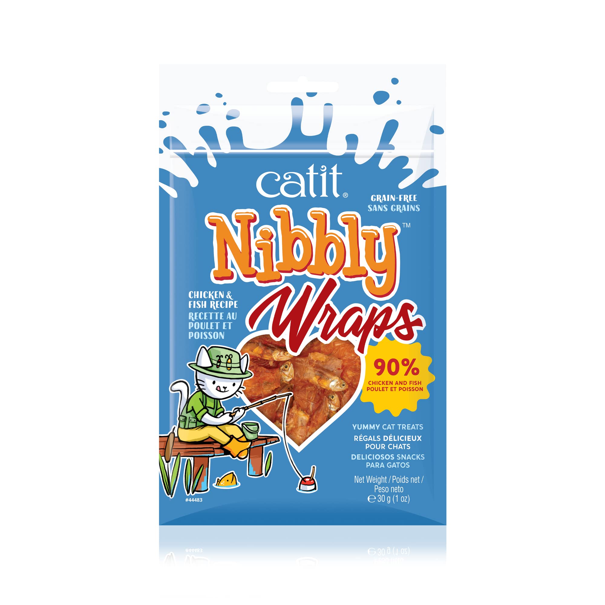 catit-nibbly-wraps-snack-chat-poulet-et-anchois-30-g image 1
