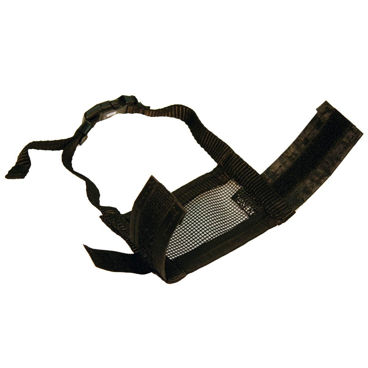 kerbl-museli-re-chien-en-nylon-noir-r-glable-12-14-cm image 2