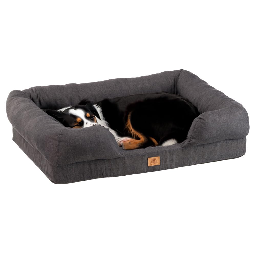 ferplast-panier-chien-xxl-orthop-dique-m-moire-de-forme-112-x-88-x-26-5-cm-gris image 4