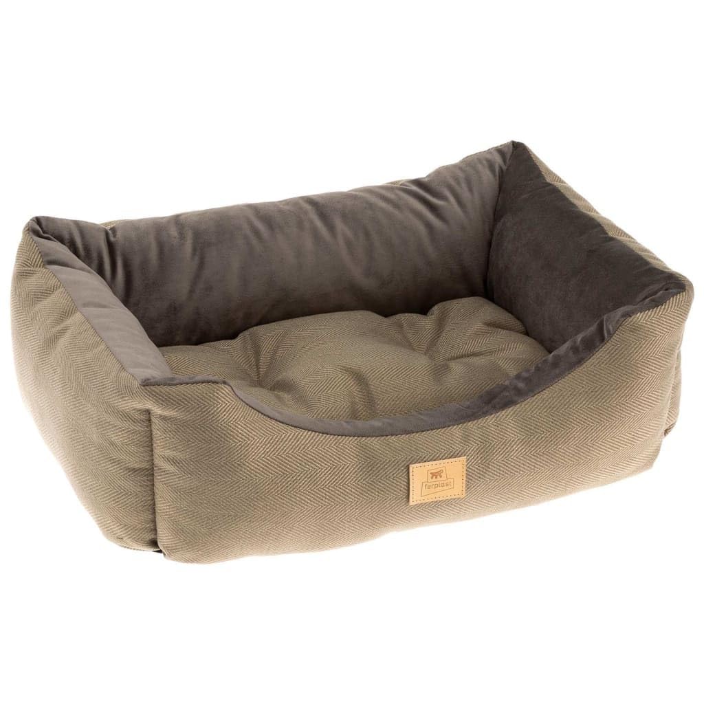 ferplast-chester-80-lit-pour-chiens-et-chats-marron image 1