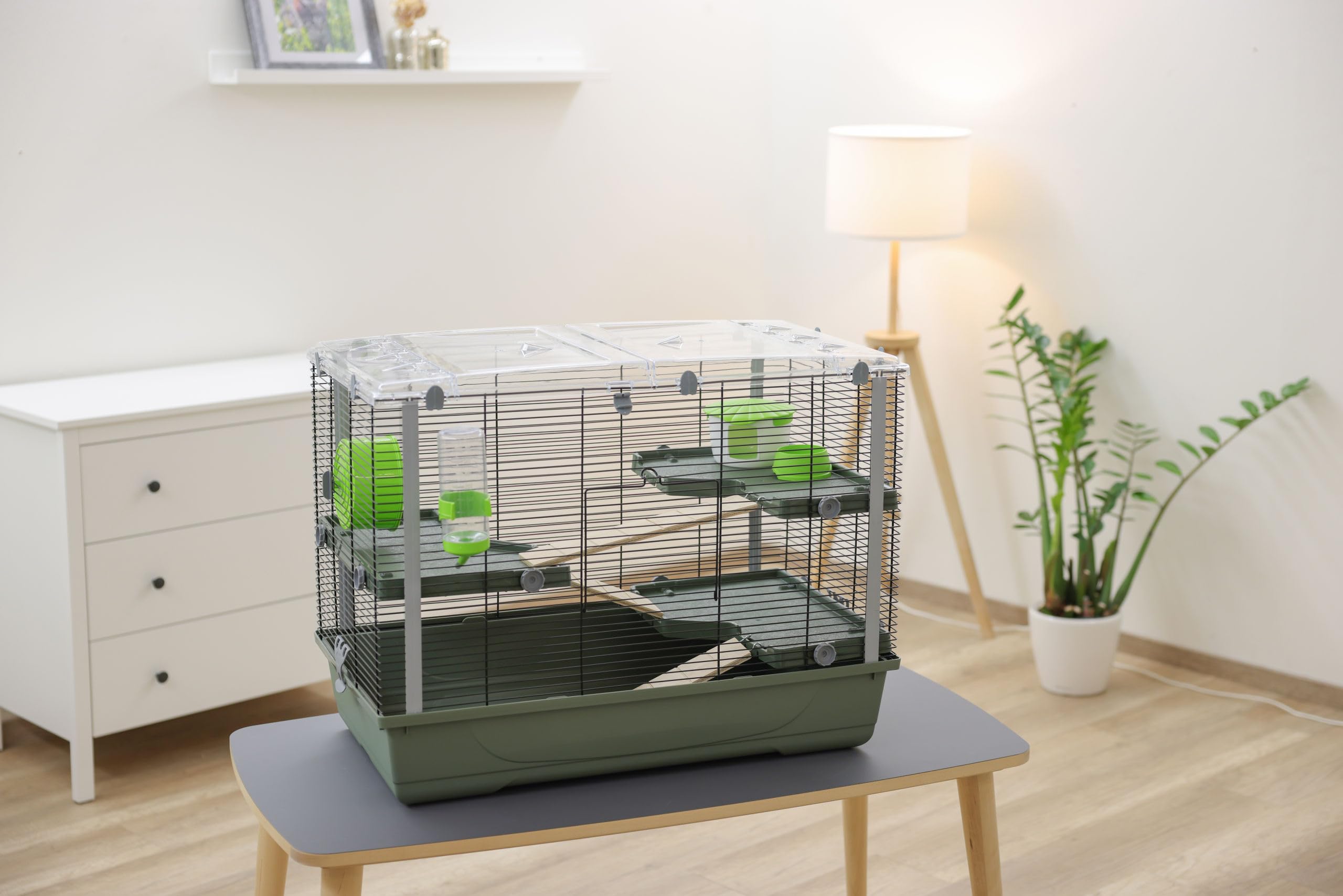 kerbl-pet-cage-eva-23-79-x-45-x-60-cm-avec-quipement-complet image 4