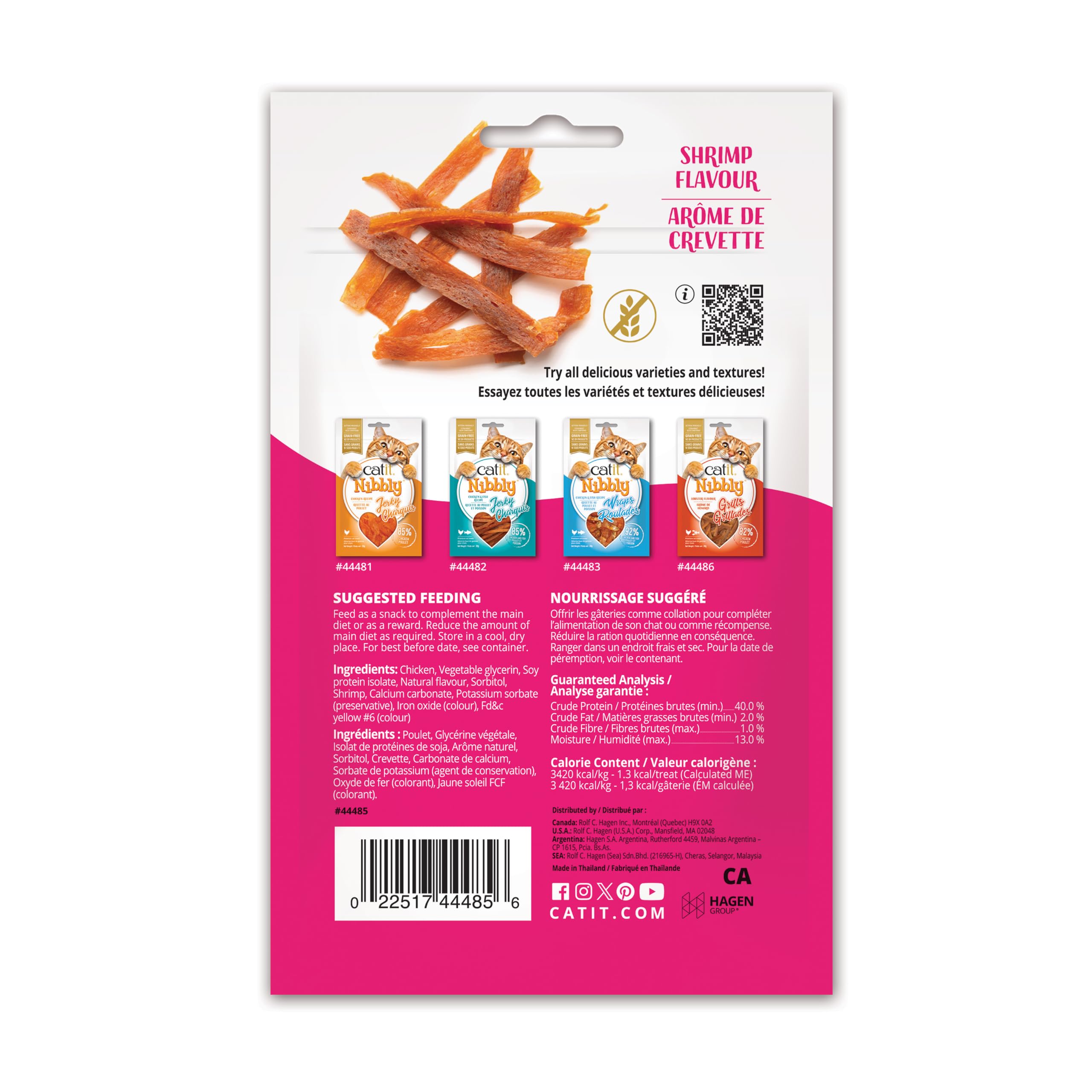 catit-nibbly-grills-poulet-et-crevettes-pour-chat-30-g image 2