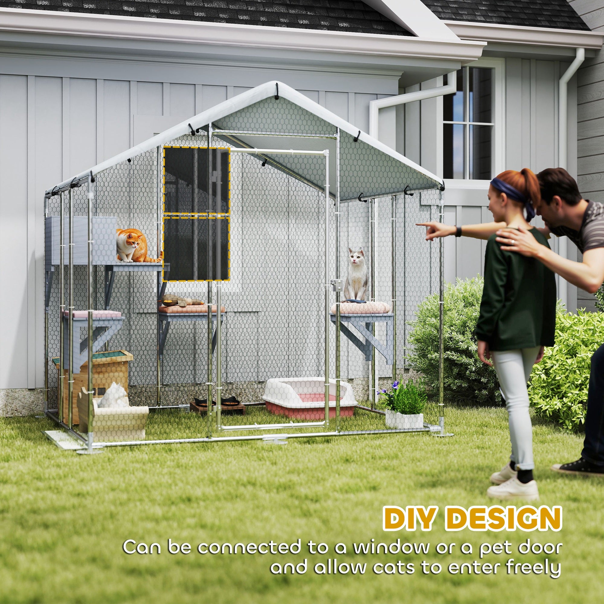 pawhut-catio-ext-rieur-walk-in-79-pouces-openair-pour-5-chats image 8