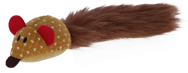 kerbl-pet-souris-pour-chat-26-cm-marron image 1