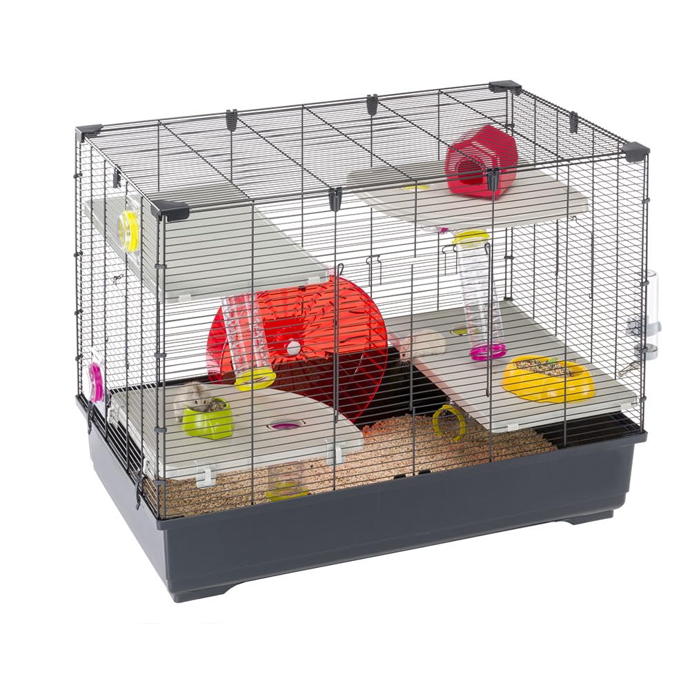 ferplast-village-80-cage-hamster-5-niveaux-82-x-51-x-62-cm-m-tal-plastique image 3