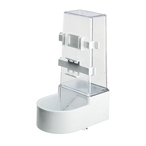 ferplast-fpi-4518-fontaine-d-eau-panoramique-pour-perroquet-plastique-avec-clips image 2