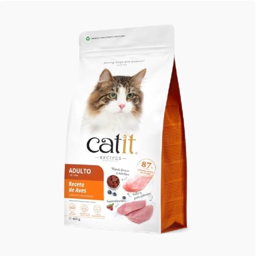 catit-recipes-adulte-oiseaux-400-g-croquettes-chat image 8