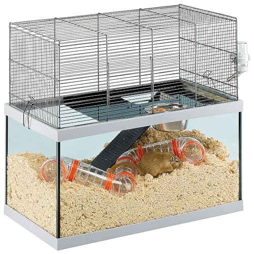 ferplast-gabry-50-cage-en-verre-pour-gerbilles-avec-accessoires image 5