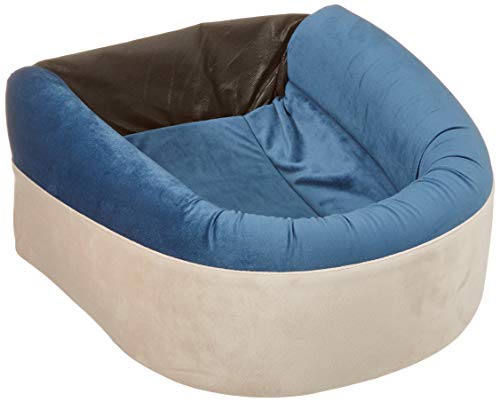 ferplast-majesty-20-niche-pour-chat-d-int-rieur-en-velours-bleu-40-x-34-x-h-36-c image 5