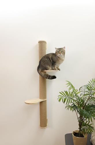 kerbl-pet-arbre-chat-timber-naturel-127-cm-bois-massif-et-jute image 7