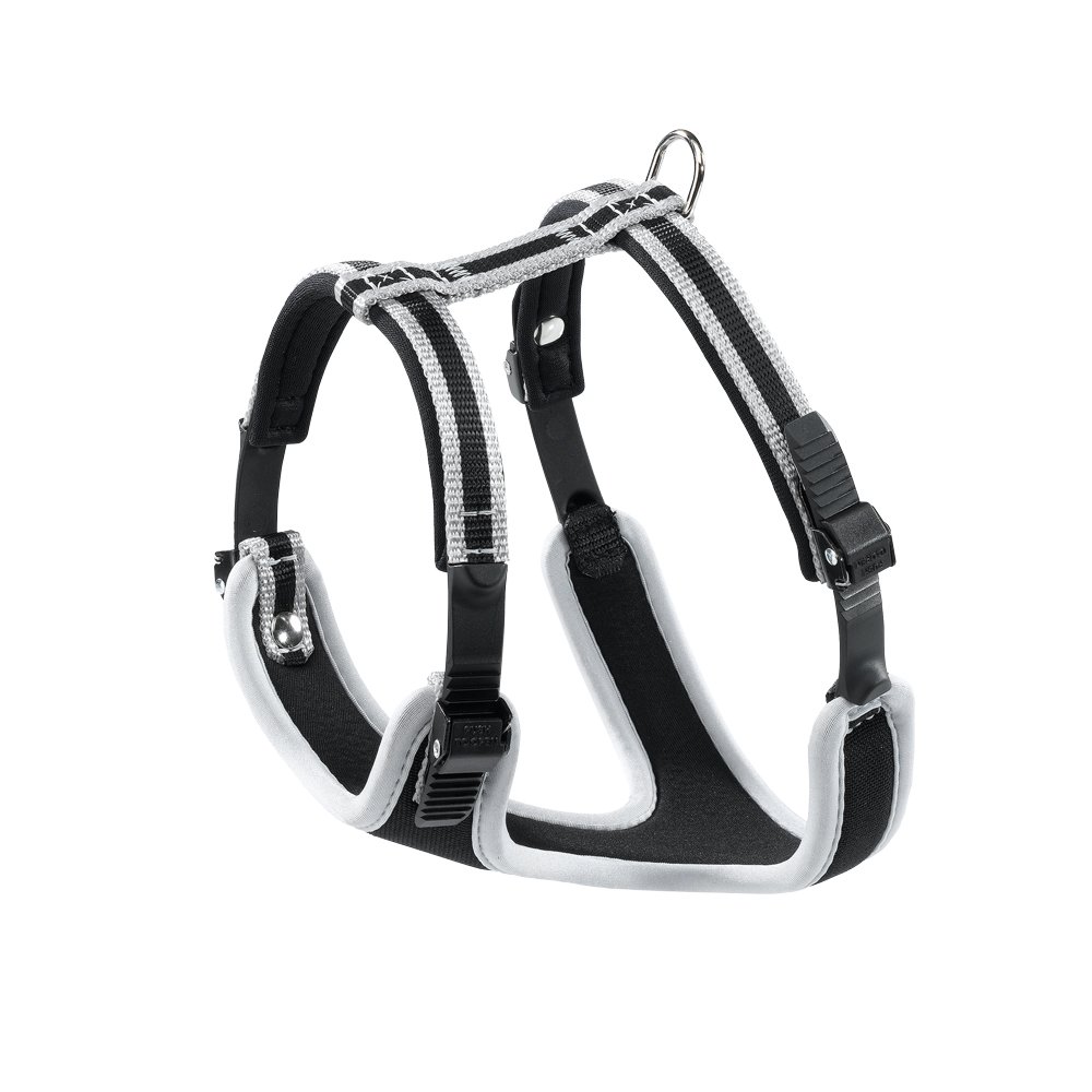 ferplast-ergocomfort-harnais-petit-chien-xs-argent-poids-max-15-kg image 1
