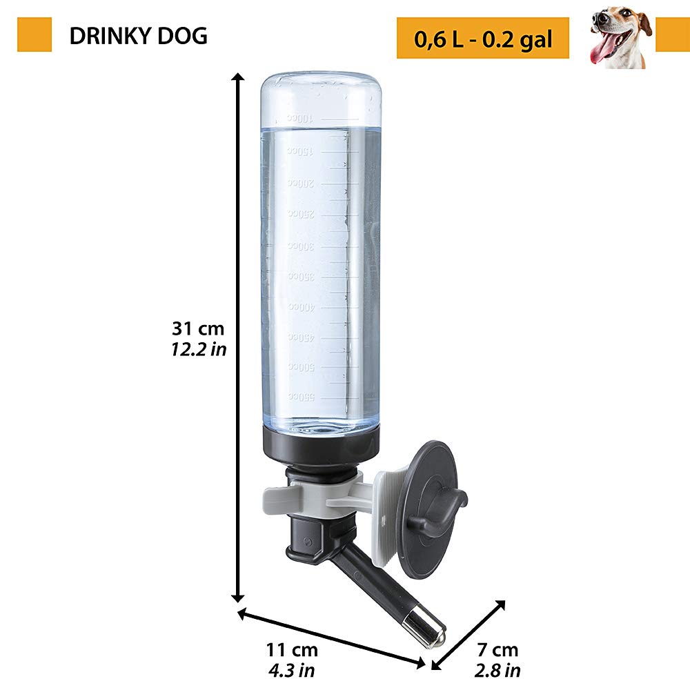 ferplast-drinky-dog-abreuvoir-universel-0-6-l-pour-caisse-de-transport image 2