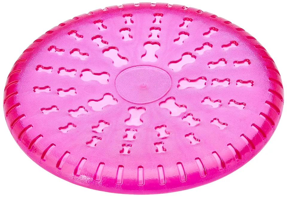 kerbl-toyfastic-frisbee-chien-en-caoutchouc-23-5-cm-rose image 1