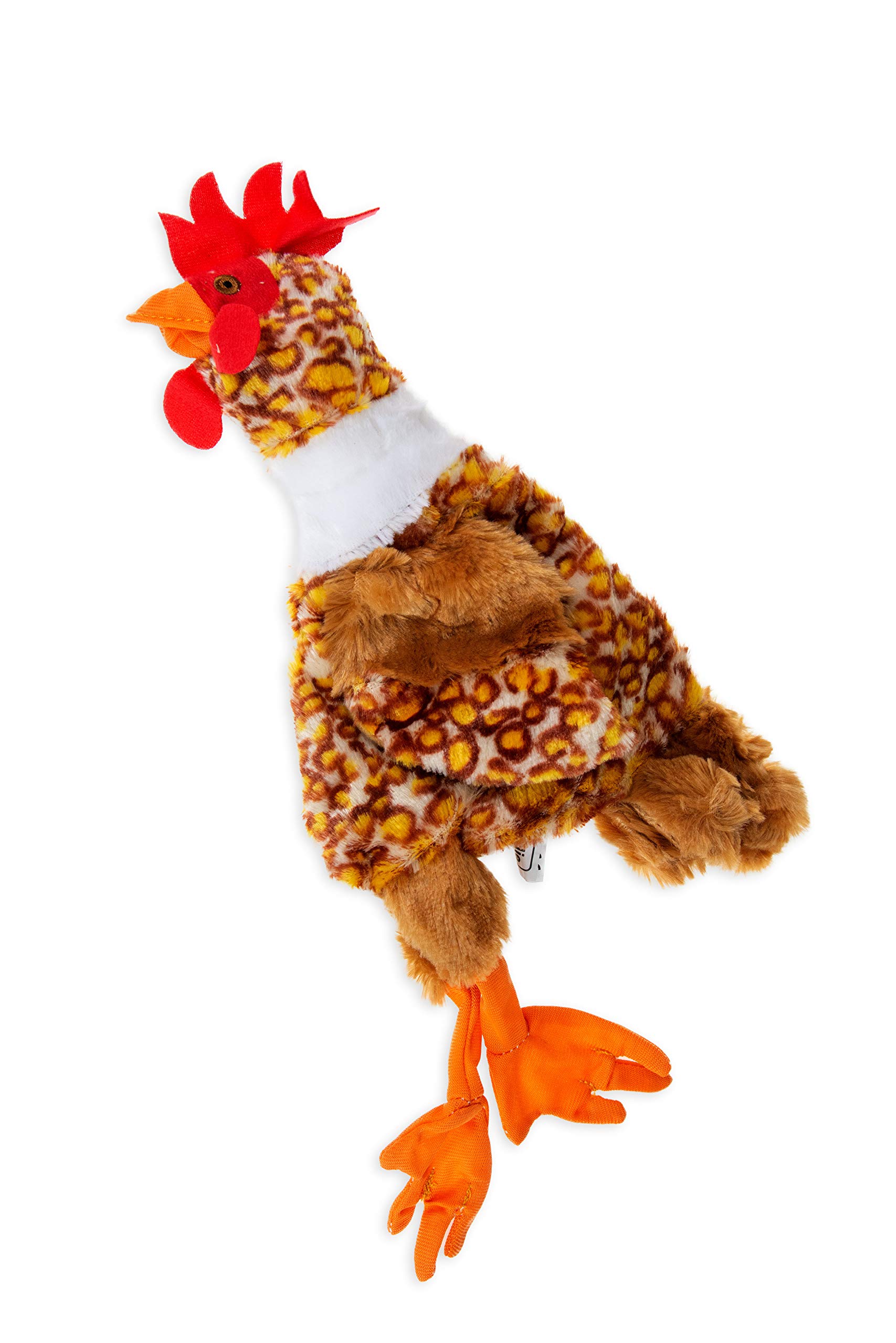 karlie-peluche-poulet-flatinos-l-25-cm-jouet-pour-chien-sans-remplissage-avec-co image 6