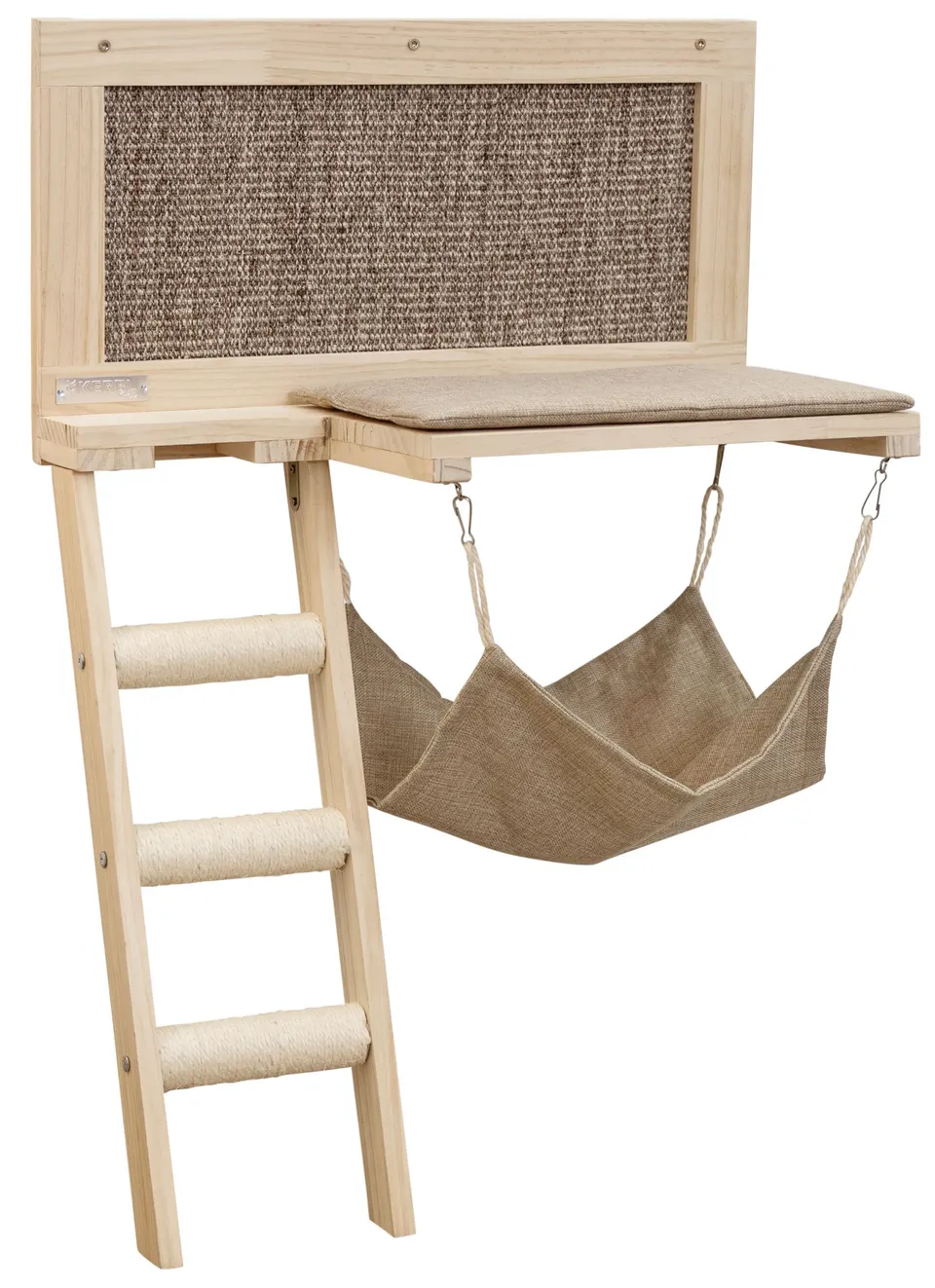 kerbl-timber-panier-lit-pour-chien-marron-58-x-89-cm-bois image 1