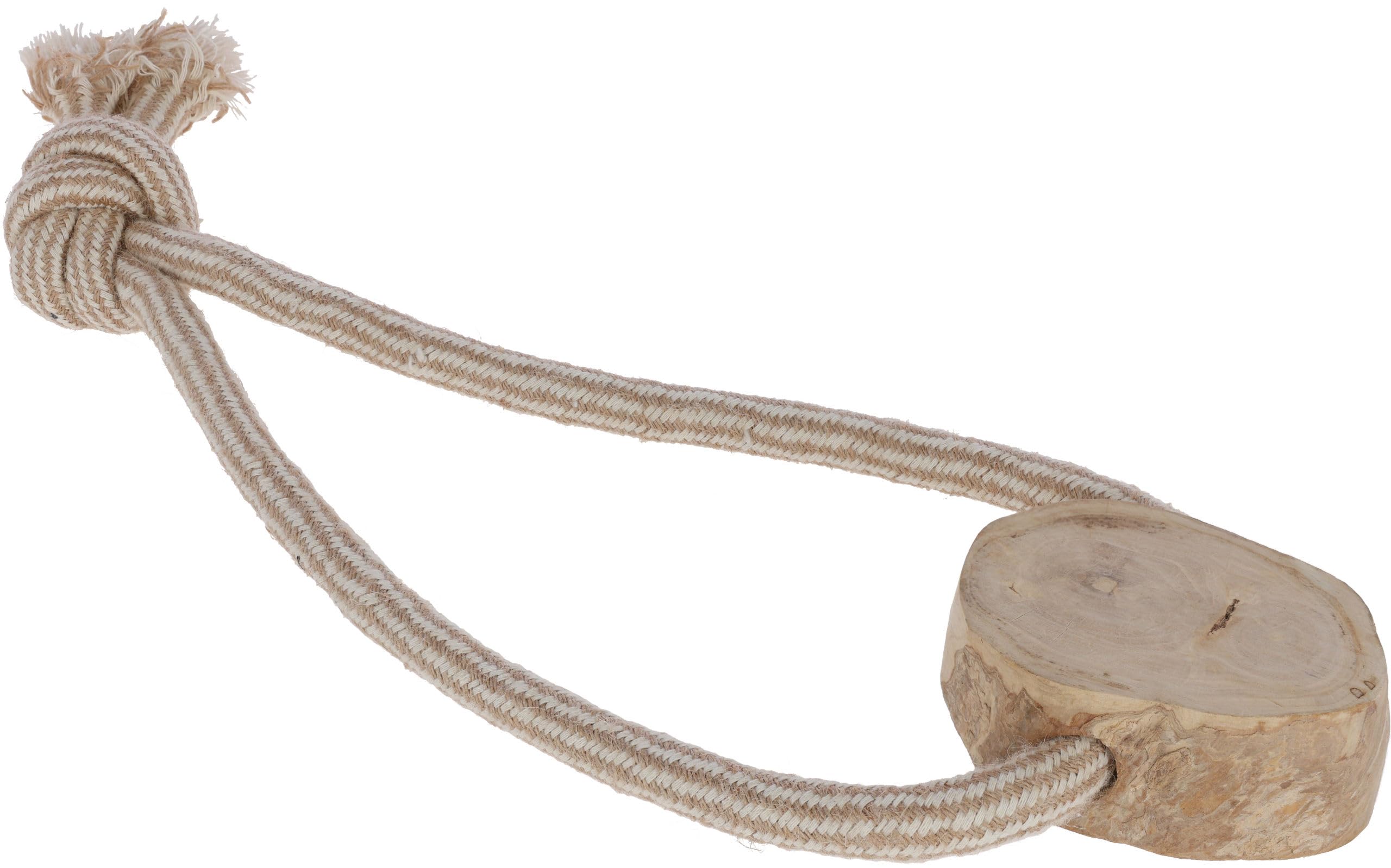 kerbl-pet-collier-en-bois-de-caf-45cm-jouet-m-cher-pour-chien image 1