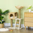 pawhut-arbre-chat-tour-avec-griffoirs-et-chelle image 3