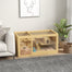 pawhut-habitat-hamster-extra-large-2-pi-ces-100-x-50-x-50-cm-naturel image 2
