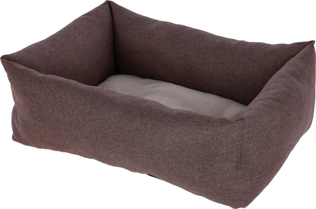 kerbl-pet-lit-douillet-ely-marron-beige-45-x-60-cm image 1