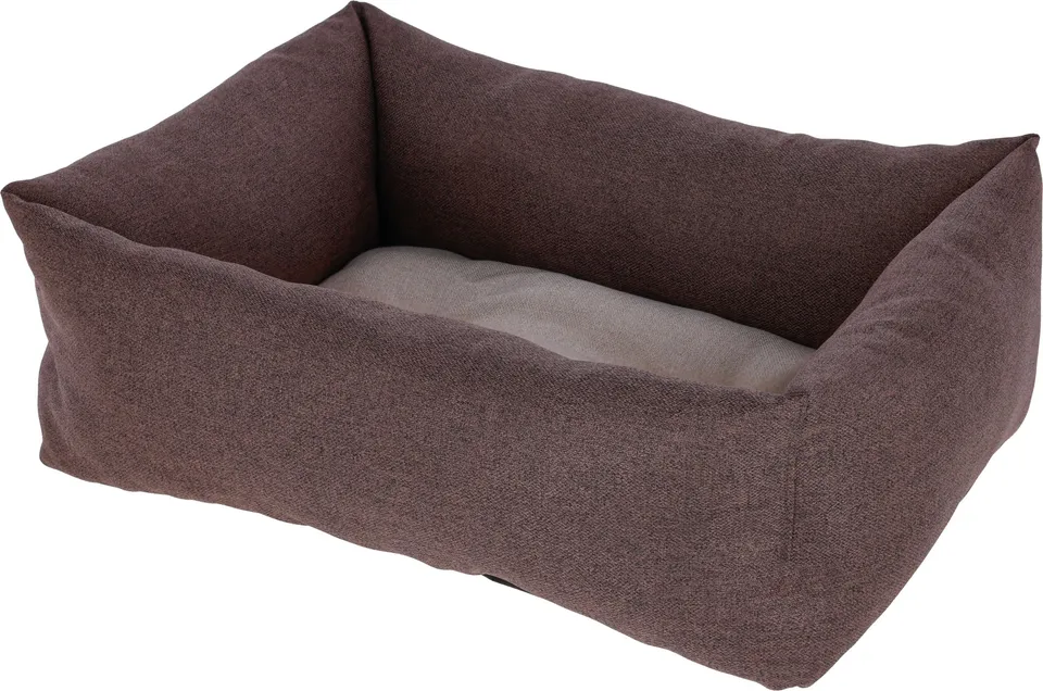 kerbl-pet-lit-douillet-ely-marron-beige-45-x-60-cm image 1