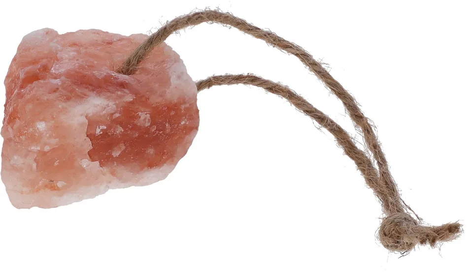 kerbl-pierre-l-cher-sel-cristal-de-roche-80-g-avec-corde-de-suspension image 1