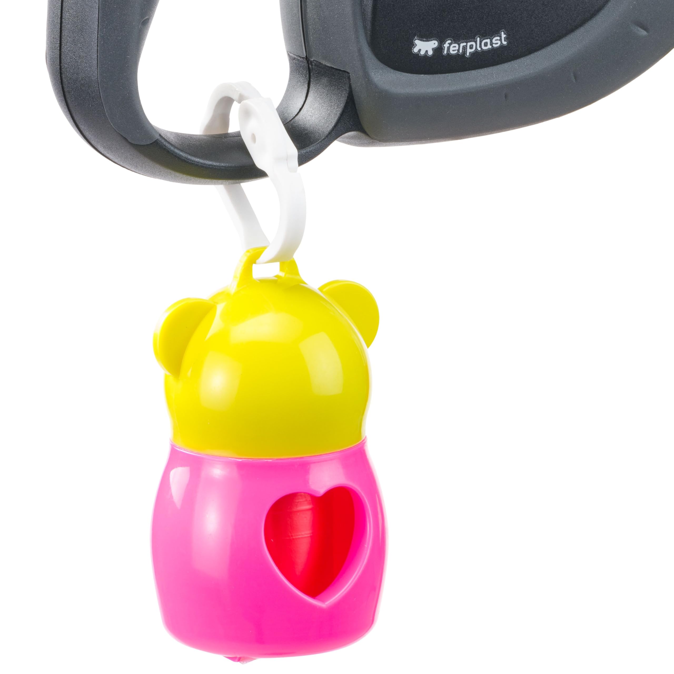 ferplast-flippy-tech-laisse-enrouleur-sangle-3-m-pour-chien-jusqu-25-kg-noir image 5