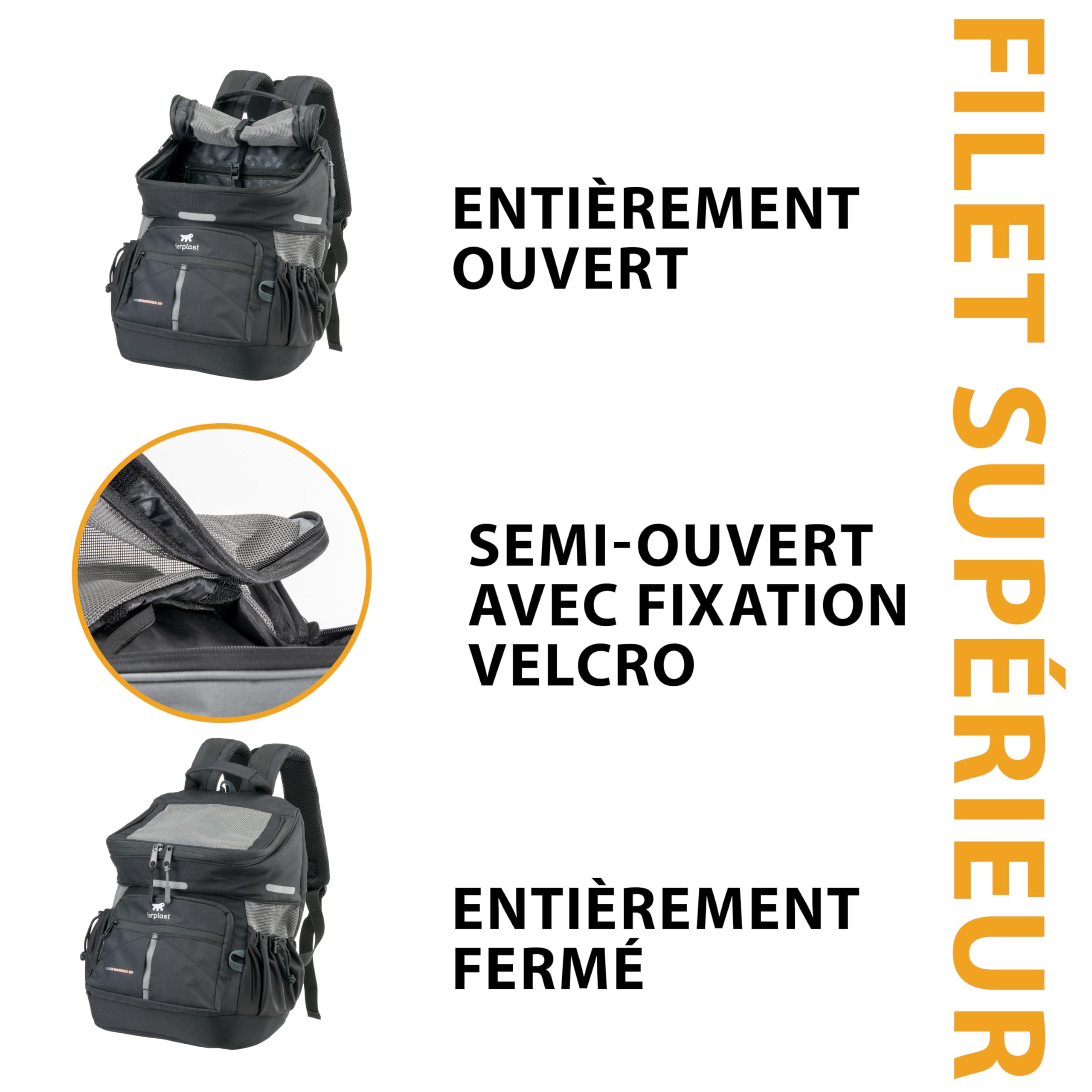 ferplast-voyager-backpack-350-sac-dos-transport-chat-et-chien-29x21x36h-cm-max-1 image 6