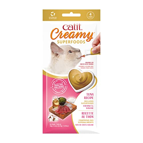 catit-creamy-superfood-p-te-l-cher-pour-chat-thon-noix-de-coco-et-wakam image 3