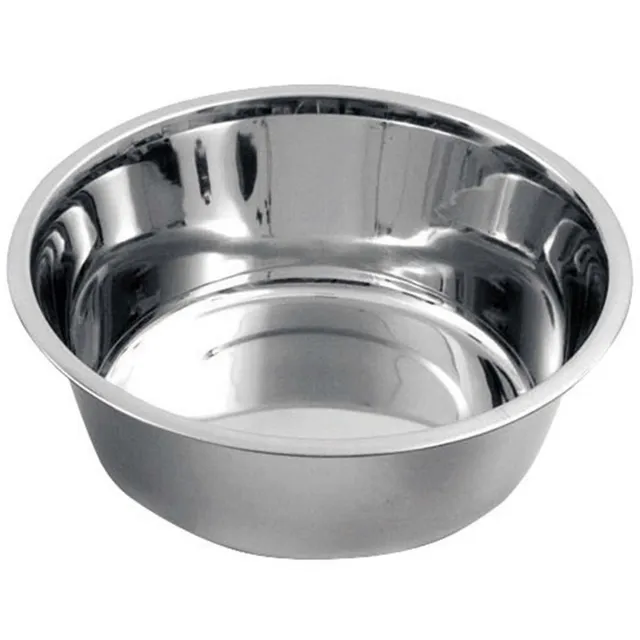 kerbl-gamelle-inox-chien-et-chat-1800-ml-21-x-21-x-7-cm-argent image 1