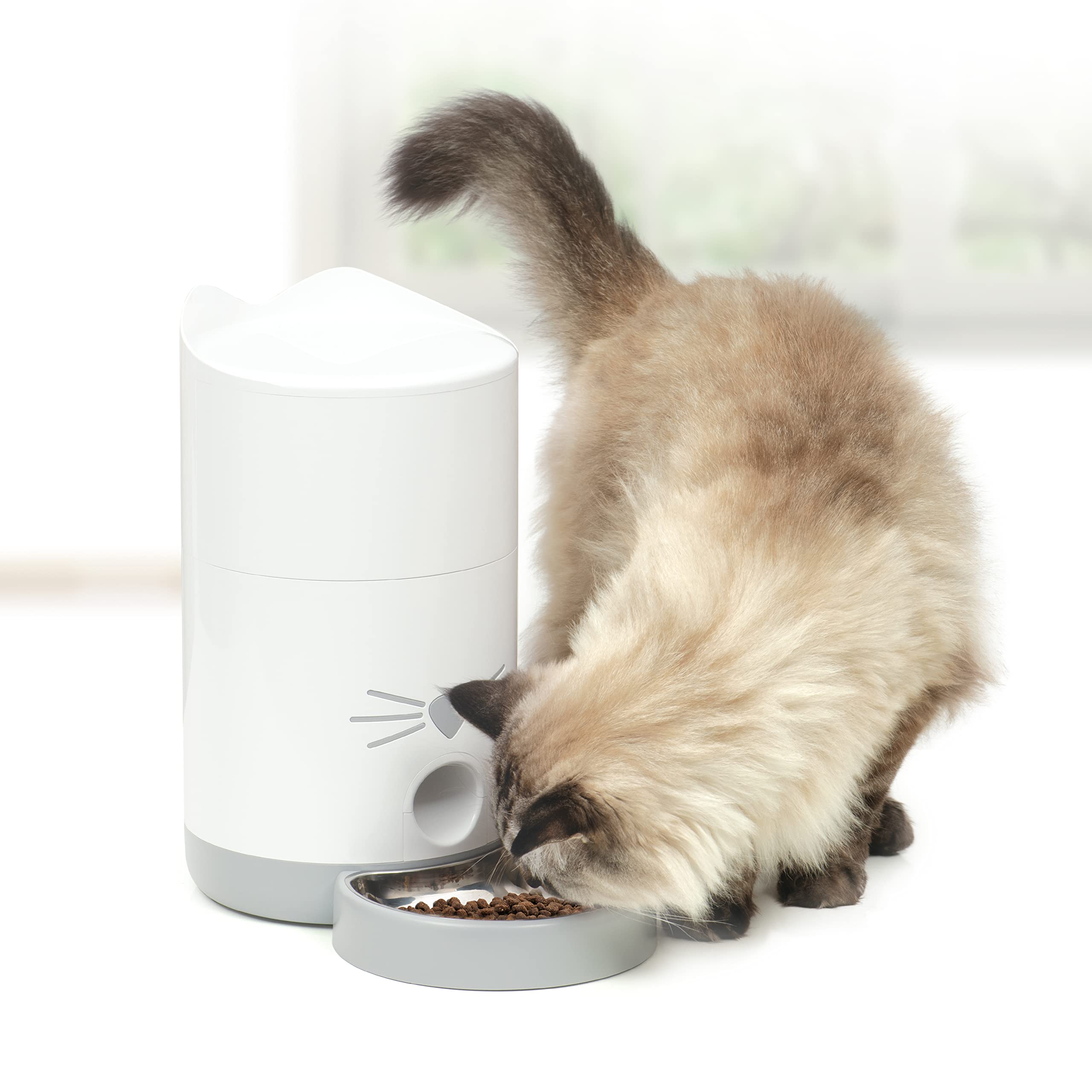 catit-pixi-smart-feeder-automatique-pour-chat-1-2-kg-wifi-avec-application image 2