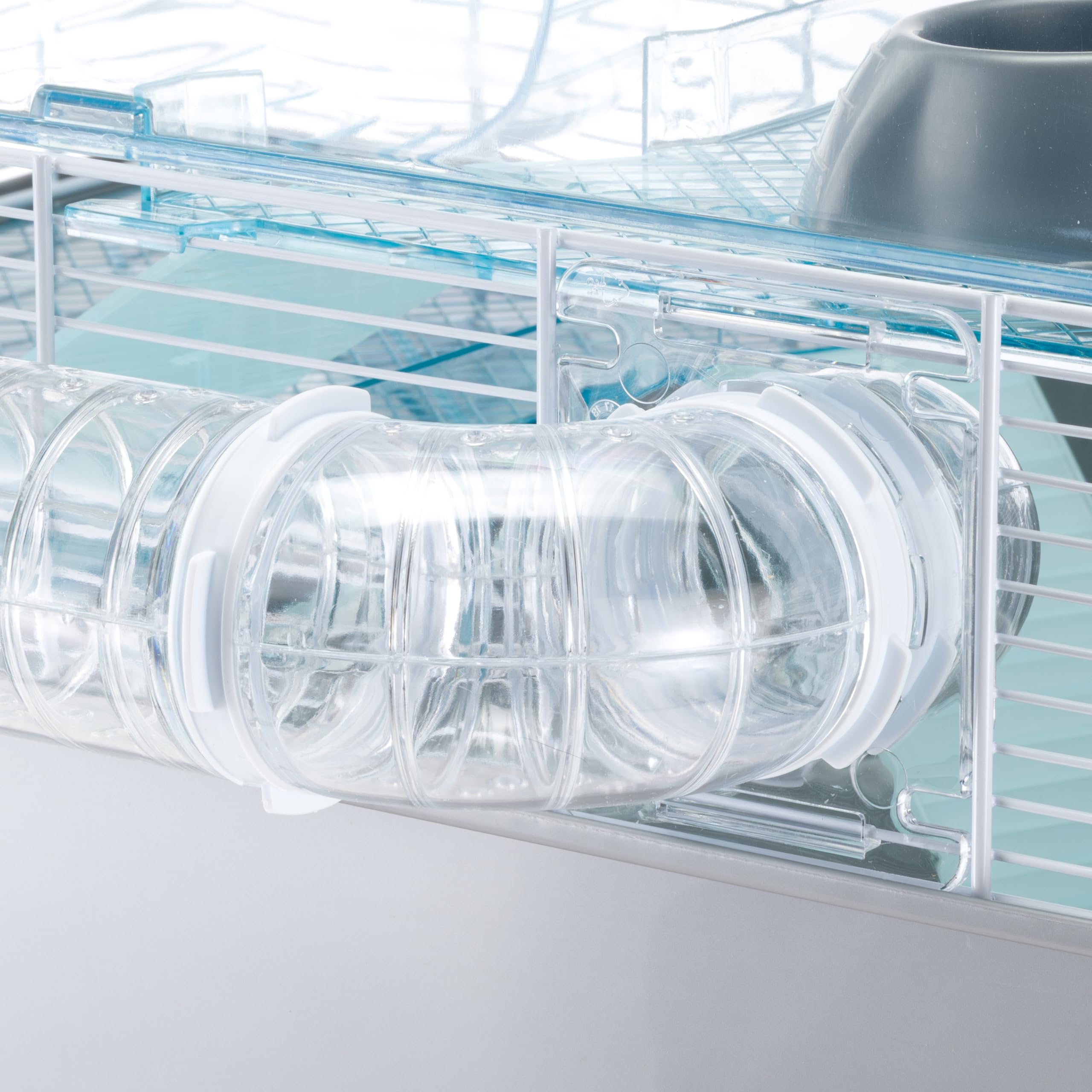 ferplast-duna-fun-cage-pour-hamsters-et-souris-55x47x37-5cm-avec-roue-et-tunnels image 6