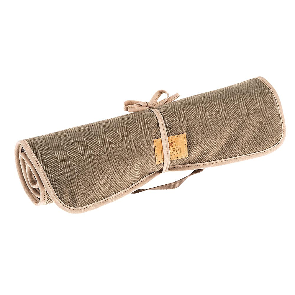 ferplast-logan-65-x-40-cm-couverture-double-face-tweed-velours-marron image 5