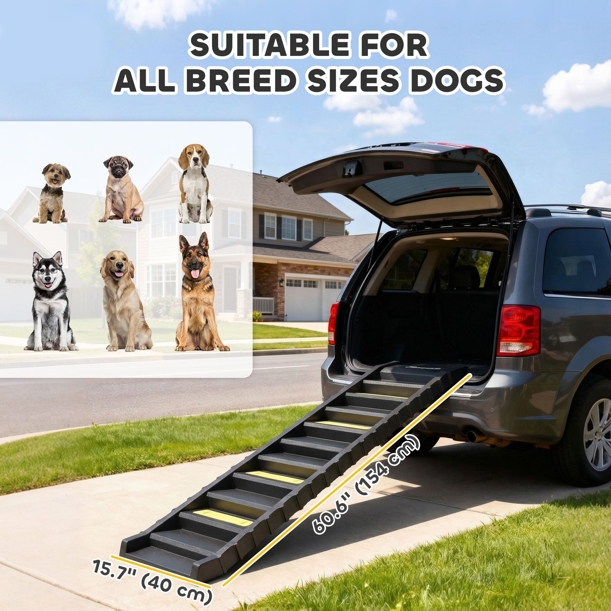 pawhut-rampe-pliable-pour-chien-escalier-10-marches-pour-voiture-suv-et-camion-n image 5