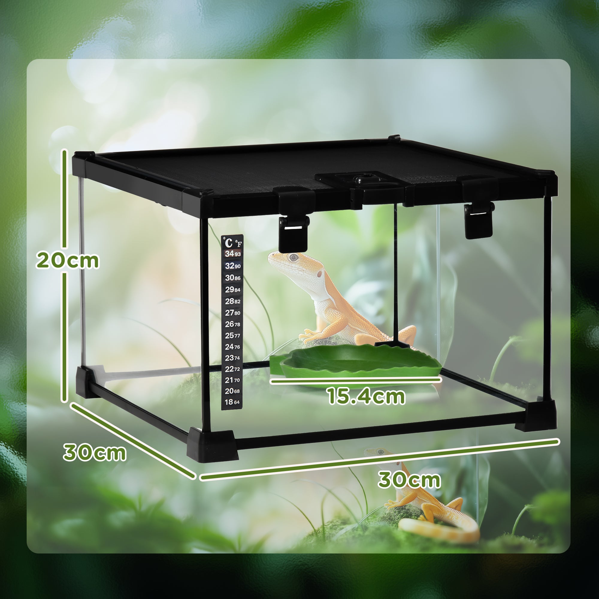 pawhut-terrarium-360-anti-vasion-ventil-30x30x20-cm-avec-bassin image 5