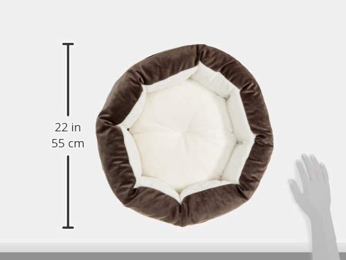 ferplast-marquis-45-panier-rond-chien-et-chat-45-x-16-cm-gris-ivoire image 3