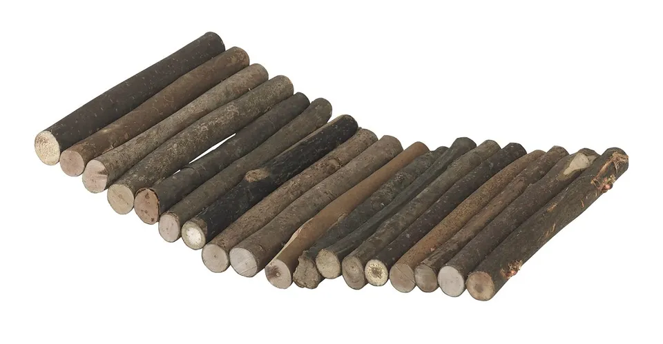 kerbl-pet-pont-en-bois-13x21-cm-bois-naturel-grignoter-pour-lapins-et-rongeurs image 1
