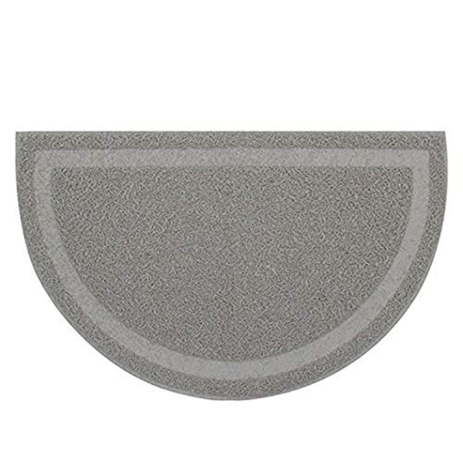 catit-tapis-maison-de-toilette-gris-pour-chats-attrape-liti-re image 1