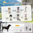 pawhut-remorque-v-lo-pour-chien-moyen-jusqu-20-kg-grise-pliable image 6