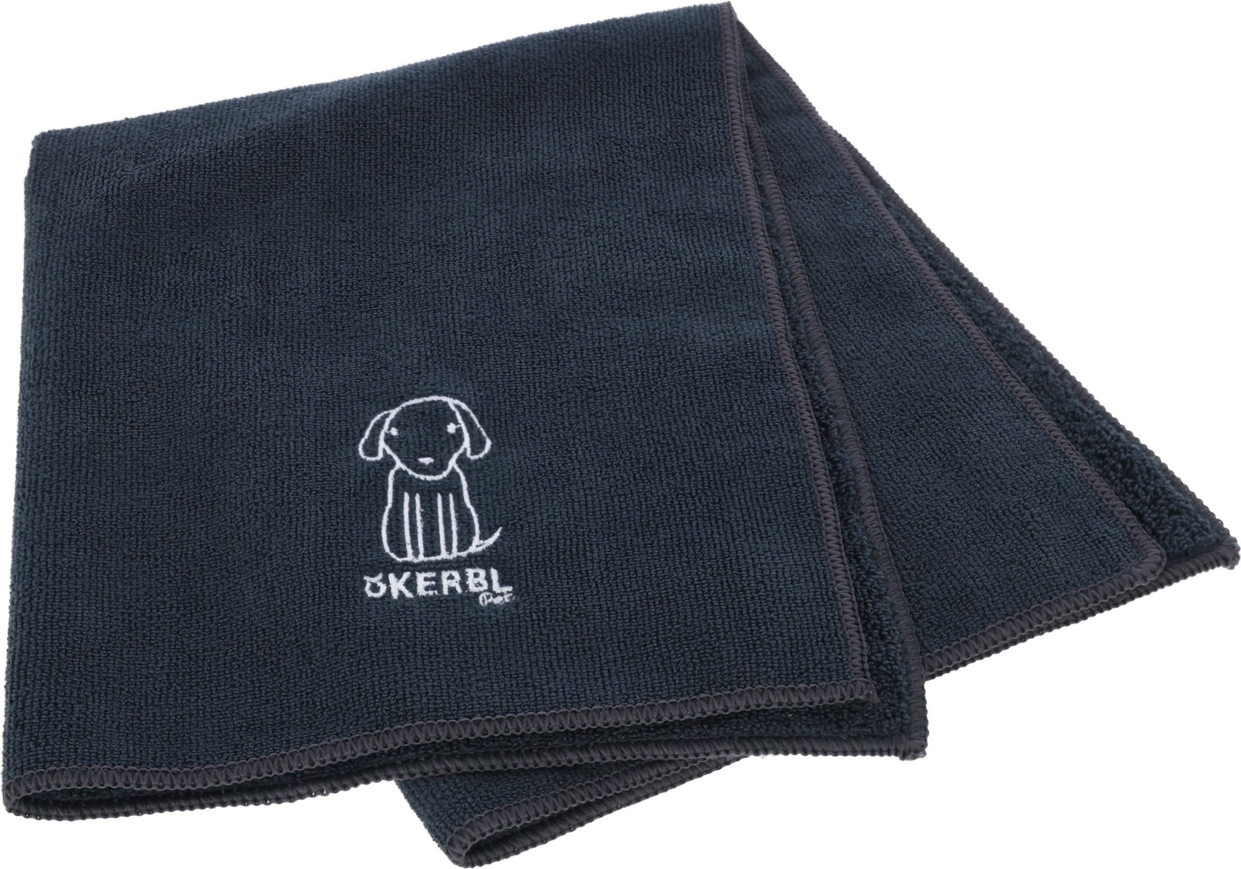 kerbl-pet-serviette-pour-chien-et-chat-en-microfibre-bleue-50-x-60-cm image 1