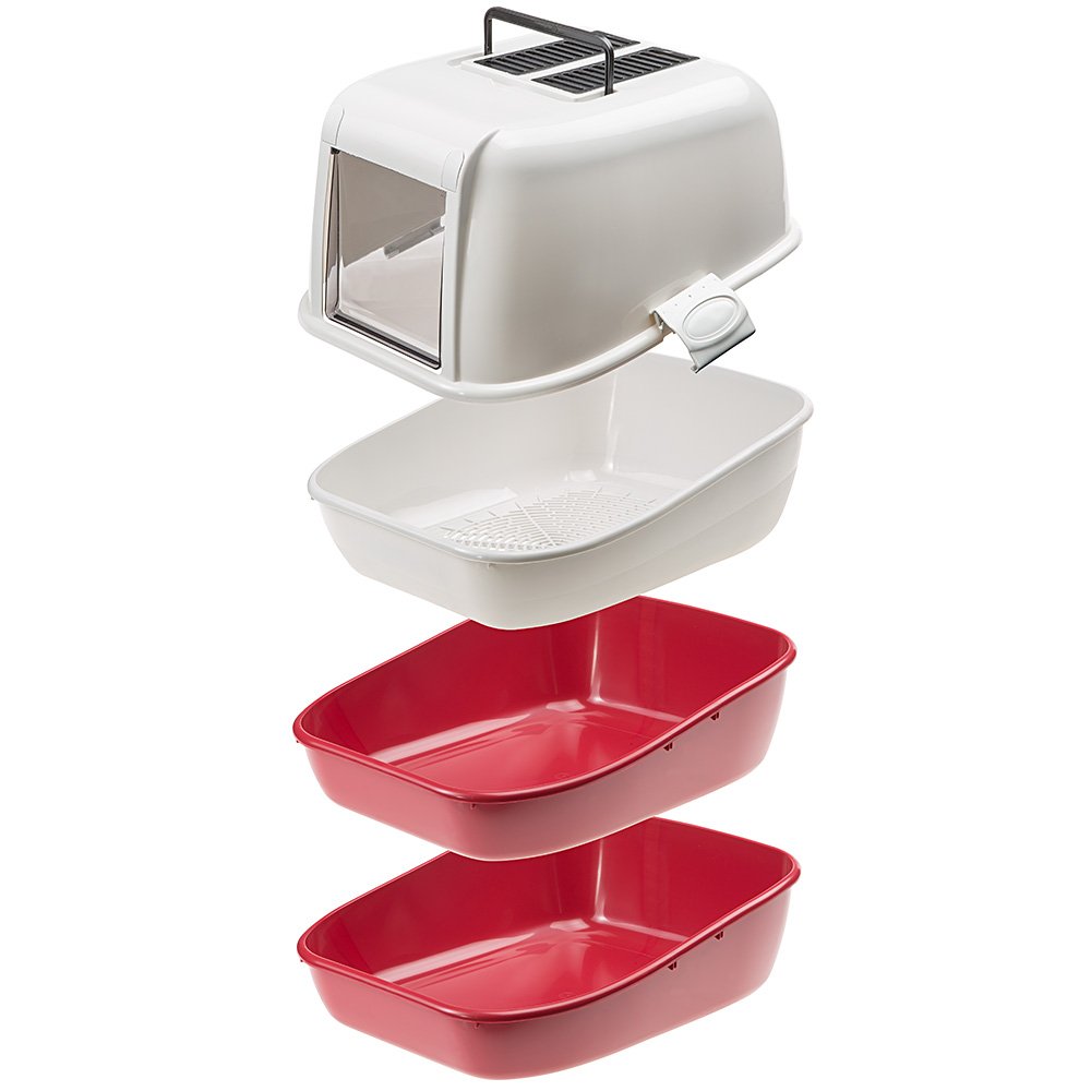 ferplast-magix-maison-de-toilette-pour-chat-avec-tamis-45-5-x-55-5-x-h-41-cm-bor image 4